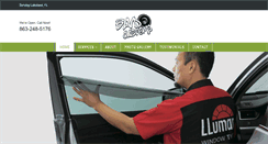 Desktop Screenshot of lakelandautowindowtint.com